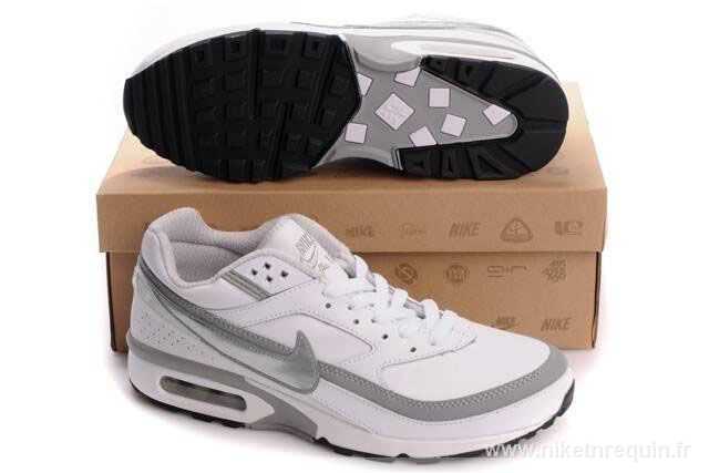 Gris Et Blanc Chaussures Air Max Bw